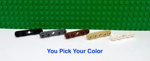 LEGO Technic 1x5 Rounded Ends Plate Propeller  "You Pick Your Color and Qty" NEW