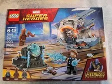 LEGO AVENGERS SET #76102 THOR'S WEAPON QUEST, 100% w/ BOX, INSTRUCTIONS