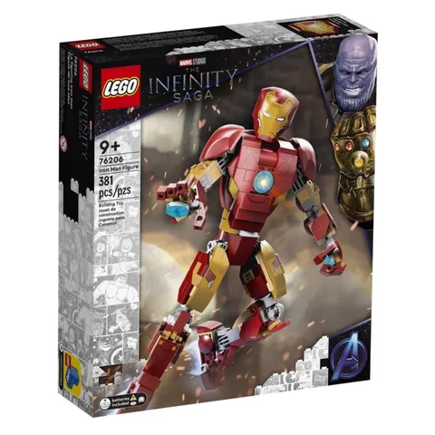 LEGO 76206 Iron Man Figure Marvel Infinity Saga New Sealed Nice Box Fast Ship