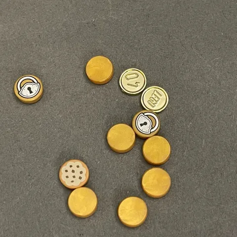 Lego 98138 70501 Gold Replacement Parts Pieces Lot of 11