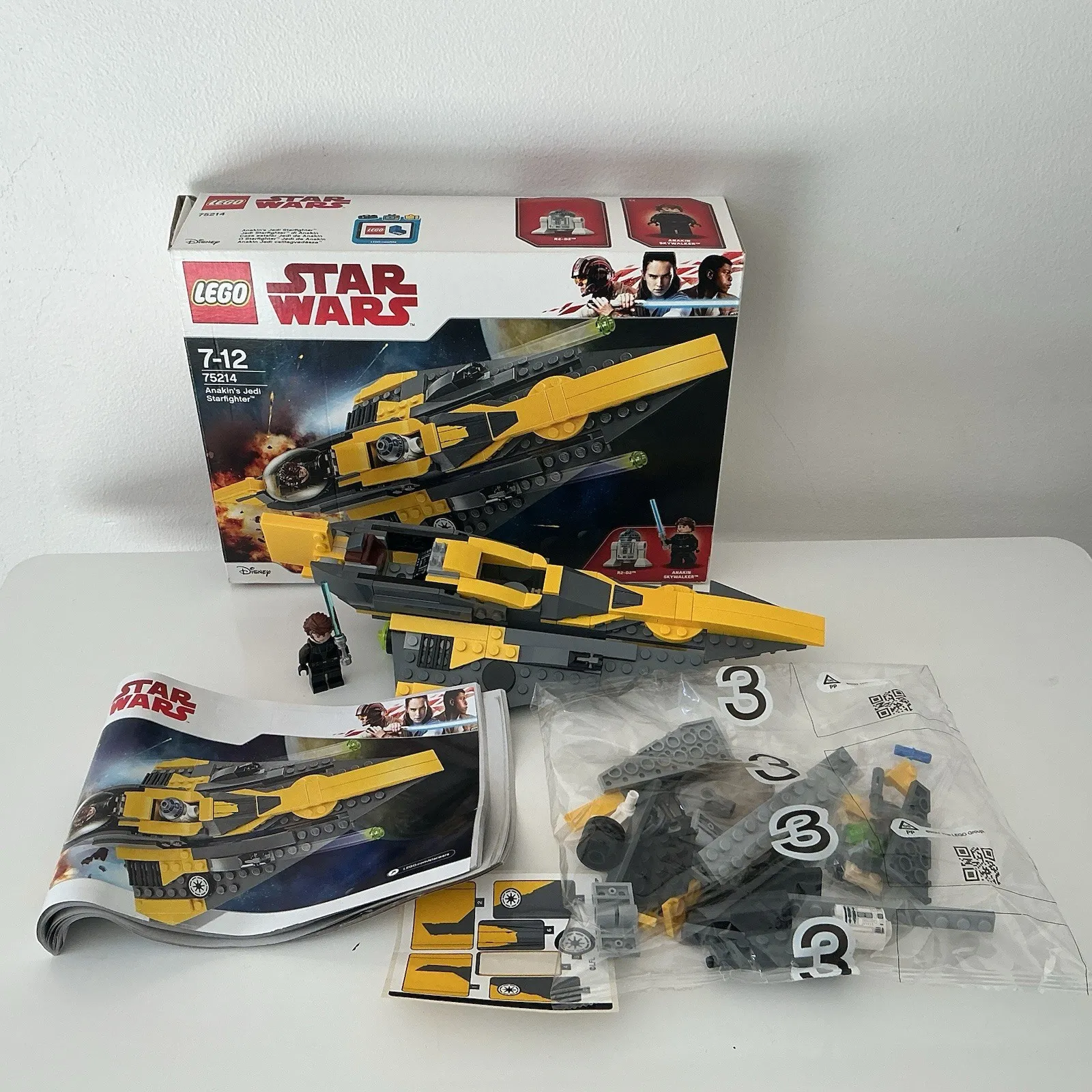 LEGO 75214 Star Wars: Anakin's Jedi Starfighter Complete Part Sealed