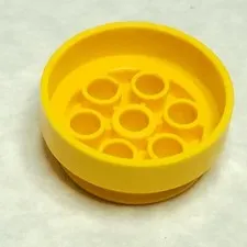 LEGO 2695 Wheel 30mm D x 13mm 13x24 Model Team Yellow x1 Vintage Genuine
