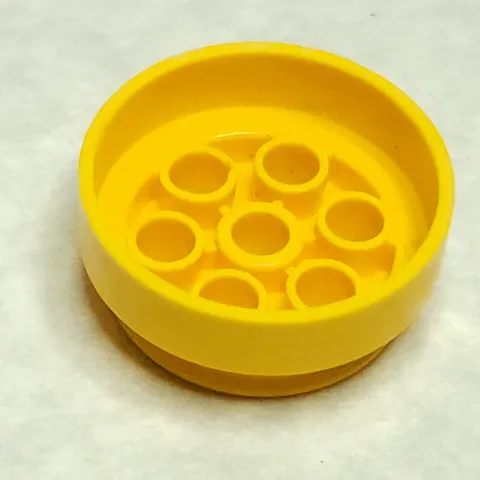 LEGO 2695 Wheel 30mm D x 13mm 13x24 Model Team Yellow x1 Vintage Genuine