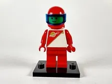 Red Futuron Spaceman 6953 6703 Classic Space sp015 1980s Vintage LEGO Minifigure