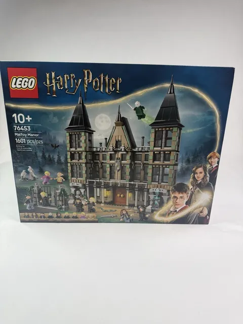 Lego Harry Potter Set 76453 Malfoy Manor 9 Minifigures 1601 Pieces NEW Sealed