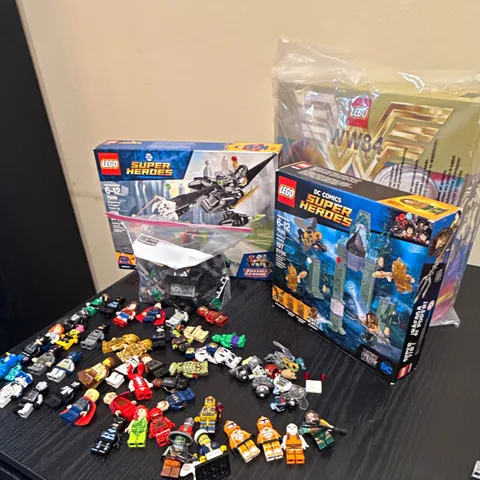 READ DESCRIPTION Huge Retired Lego Rare Lot+4 Brand New Lego Sets DC Marvel STAR