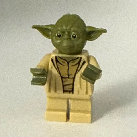 LEGO Star Wars Yoda Minifigure sw1288 Olive Green Jedi Master Genuine