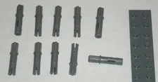 LEGO NEW Dark Stone Grey Axle Pin 3 (10x) 6015356 Brick 11214