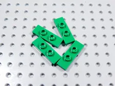 LEGO Lot of 4 Green 1x3 Smooth Plates w/ 2 Studs BM