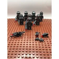 LEGO Star Wars Minifigure Death Trooper Black Imperial Special Forces Pilots Lot