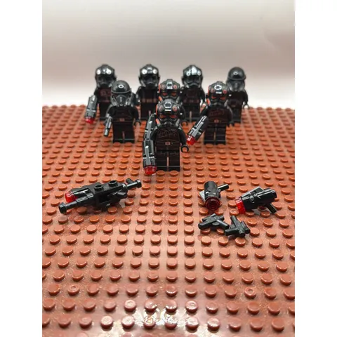 LEGO Star Wars Minifigure Death Trooper Black Imperial Special Forces Pilots Lot