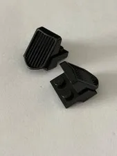 Lego Part 50946 (2pcs) Vehicle, Grille 1 x 2 x 2 2/3 Sloping bumper