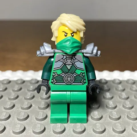 LEGO NINJAGO Lloyd Rebooted Stone Armor Minifigure (RARE)