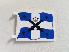 Vintage 1989 - 1991 Imperial Flag 6x5 Pirates Imperial Soldiers - For Lego