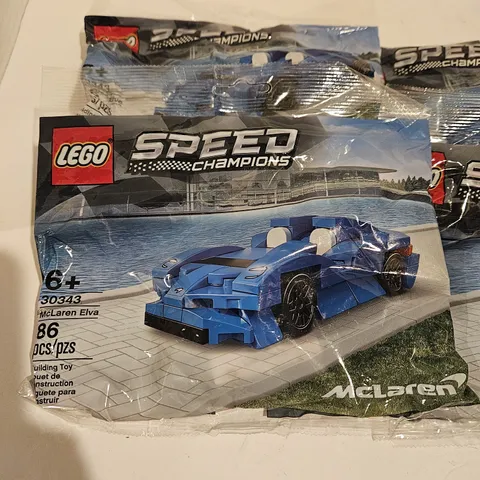 4 Nos LEGO Speed Champions McLaren Elva 30343 Sealed Set Of 4 Building Toy