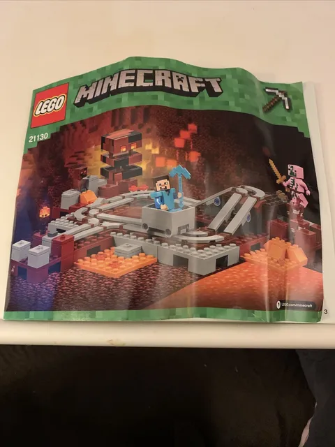 LEGO Minecraft 21130 Instructions Only No Bricks