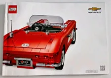 LEGO Icons 1961 Chevrolet Corvette # 10321 Retired  Manual Instruction Book Only