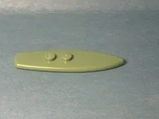 LEGO Parts Surfboard Standard Sand Green - Part 90397 - Light Scratches