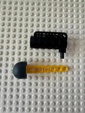 LEGO Projectile Launcher Black 32074c01 & Projectile Arrow Yellow 32133ac01