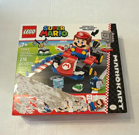 LEGO Super Mario Mario Kart 72043 Interactive Mario & Kart 278pcs 7+