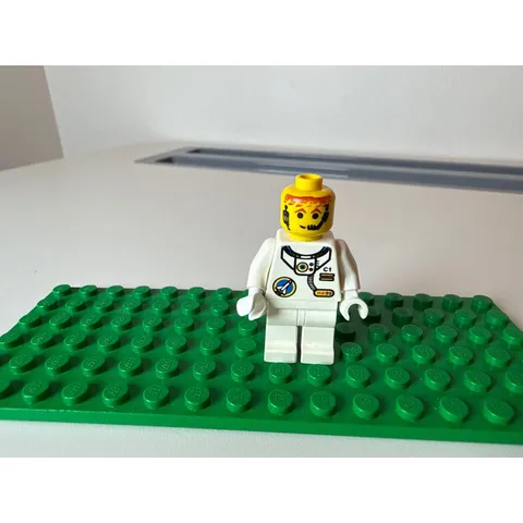 LEGO Minifigure Unisex OS Vintage White Astronaut Space Classic C1 Torso