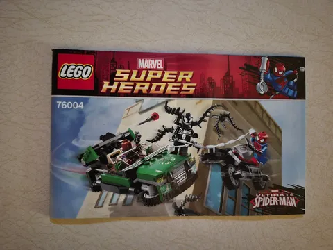 LEGO Marvel Superheroes Ultimate Spider Man MANUAL ONLY-76004 -No Bricks