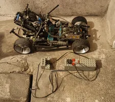 legotecnic parts machine and motorcycle