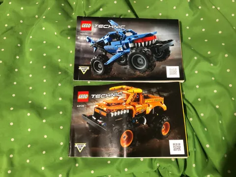 Lego Technic 42134 and 42135 manual lot in excellent condition