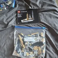 LEGO Architecture 21028 New York City Skylines Bulk Lot Pieces w/ Instructions