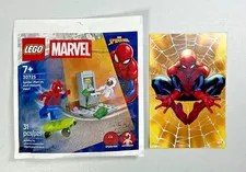 LEGO Marvel Spider-Man vs Anti-Venom Heist Paper Bag 30725 NEW + BONUS
