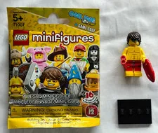 Lego Lifeguard 71007 Collectible Series 12 Minifigure Figure, Retired