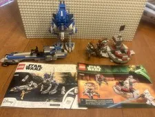 Star Wars lego Lot Build Only 75280 & 75000