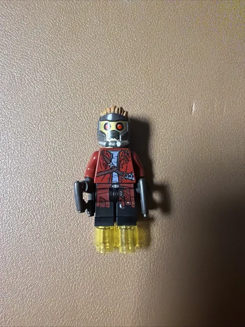 Lego Star-Lord  Open Jacket Super Heroes Guardians Galaxy Minifigure 76019