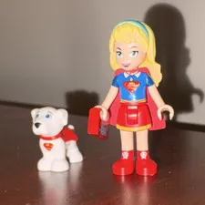LEGO Friends Supergirl Minifigure w/ Krypto Dog & iPhone Accessory