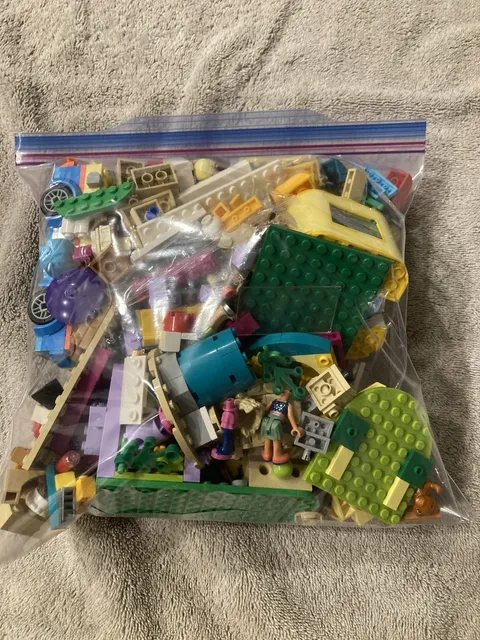 LEGO Friends Bulk Lot with Manuals, Minidolls, Animals & Accessories – Mixed Lot