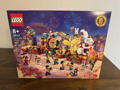 LEGO Chinese Spring Festival (80111) Lunar New Year Parade ~Brand New & Sealed~