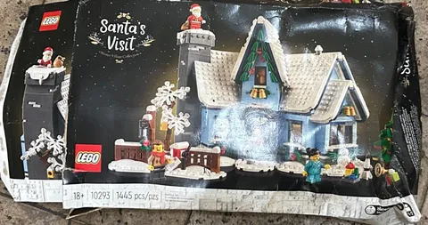Lego 10293 Santa's Visit - PLS READ / WATER DAMAGED / SEALED BAGS - PLS READ!!!!