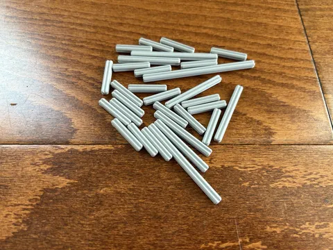 LEGO Technic - Lot Of 30 Mix Axle - Light Gray- Mixed Sizes 3,4,5,6 MOC Bulk #1