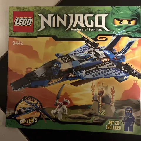 LEGO® NINJAGO Jay's Storm Fighter 2011 Instruction Manual Set 9442