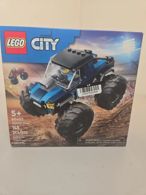 LEGO CITY Blue Monster Truck (60402) Sealed