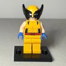 LEGO Wolverine Minifigure Yellow Suit w/ Mask 