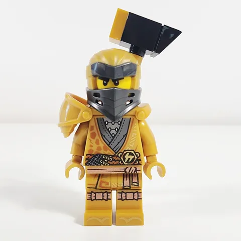 Lego Cole Minifigure 10th Anniversary Golden Ninja Ninjago Legacy 71737 njo0651