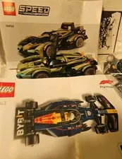 LEGO Speed Champions Lamborghini (Set 76923), & Red Bull F1 Racing (Set 77243)