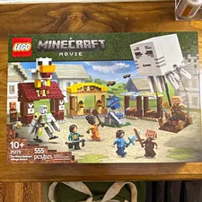 LEGO Minecraft The Ghast Balloon Village Attack 21273 555pcs Age 10+ Plastic