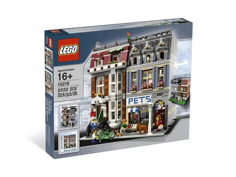 LEGO Creator Expert 10218 Pet Shop Modular Complete w/ Minifigs & Instructions
