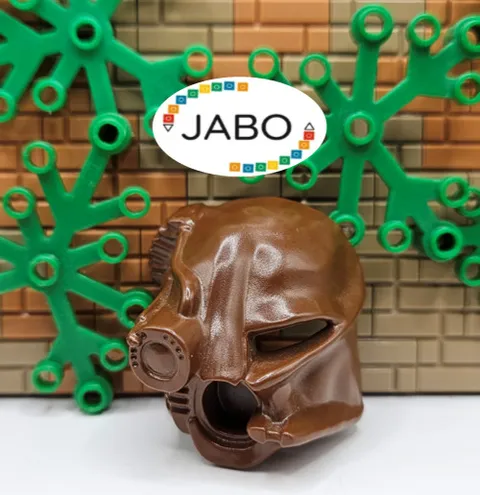 ( S17 / 3 / 9 ) LEGO Bionicle 43855 Mask Akaku Nuva Brown