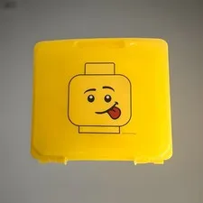 Lego Toy Storage Project Case Box  Tongue Out Face 2010