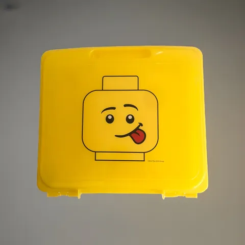 Lego Toy Storage Project Case Box  Tongue Out Face 2010