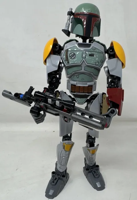 LEGO Star Wars Boba Fett Buildable Figure w/ Blaster Assembled AS-IS 75533