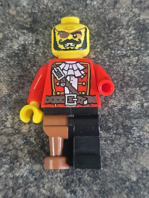 LEGO 8833 Pirate Captain Collectible Minifigures Series 8 - No Hook Or Hat